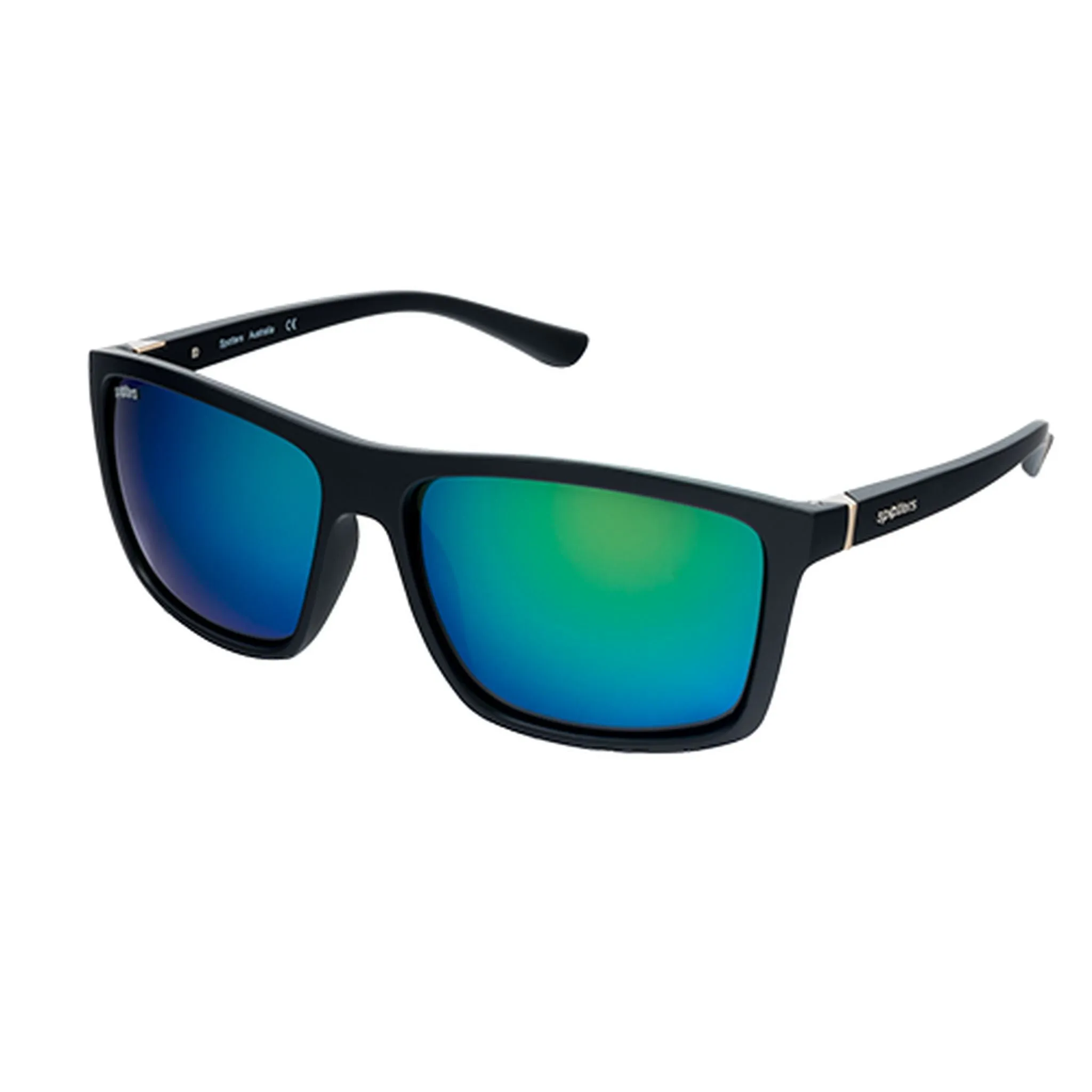 Spotters Polarised Eyewear Grayson Matt Black Sunglasses