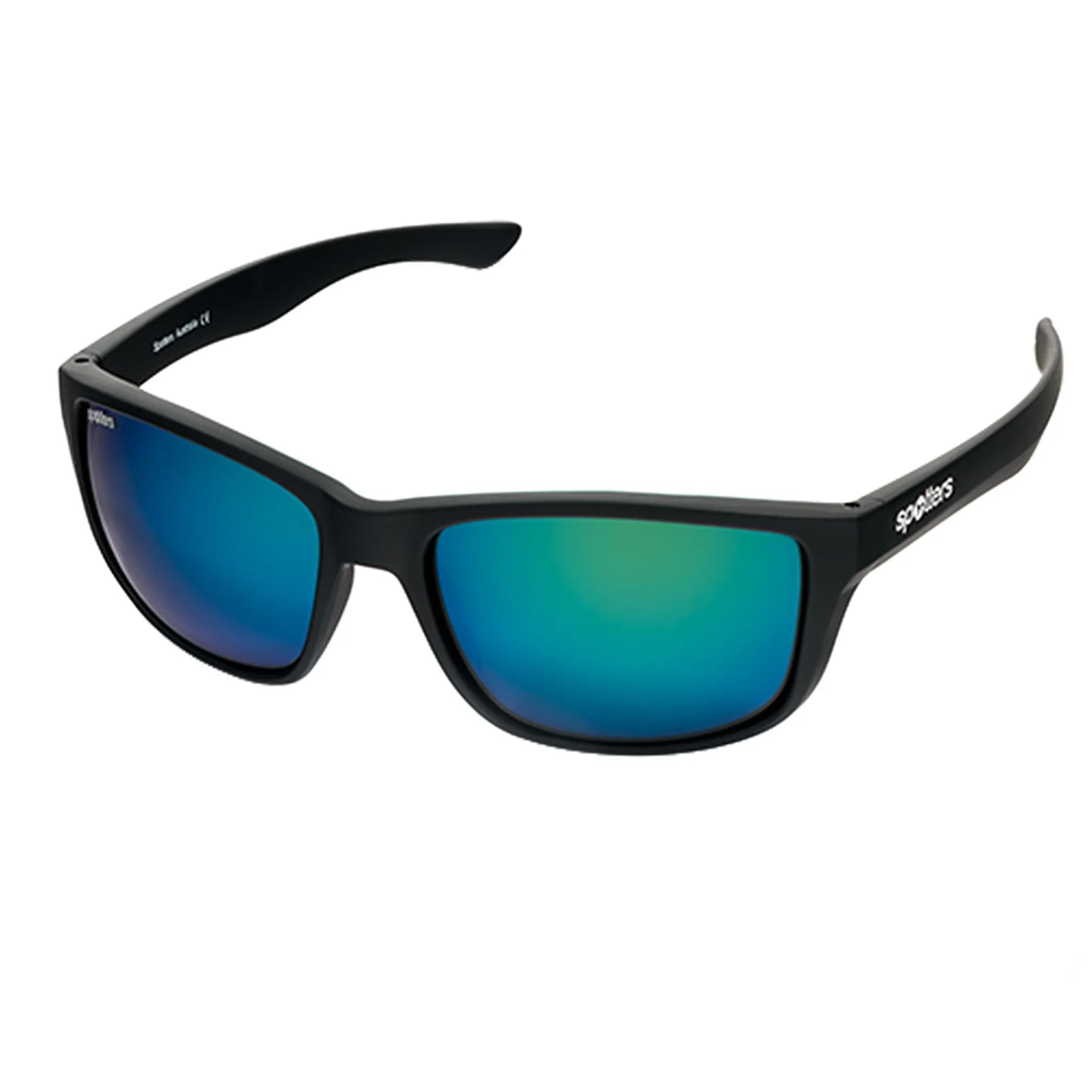 Spotters Polarised Eyewear Rebel Matt Black Sunglasses