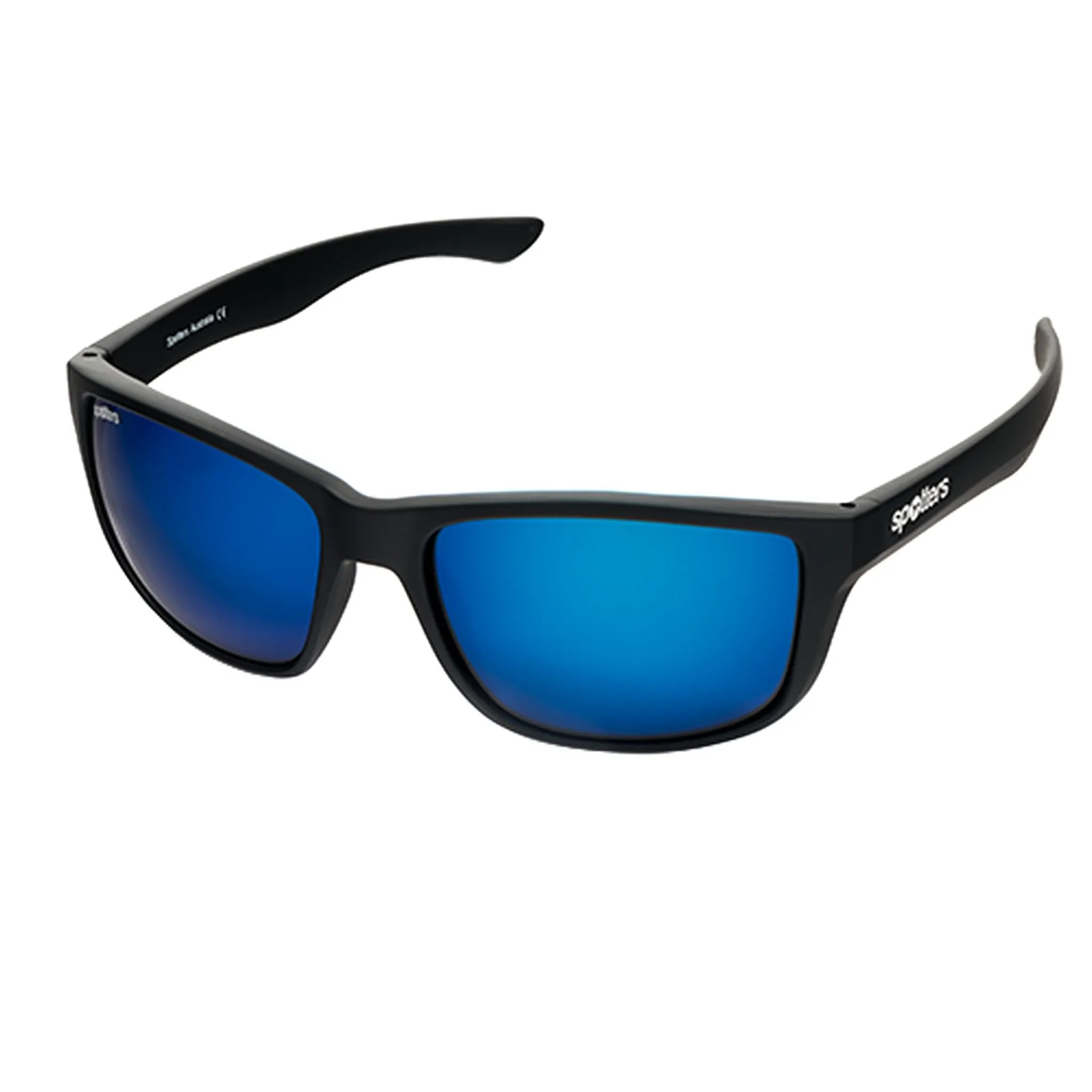 Spotters Polarised Eyewear Rebel Matt Black Sunglasses