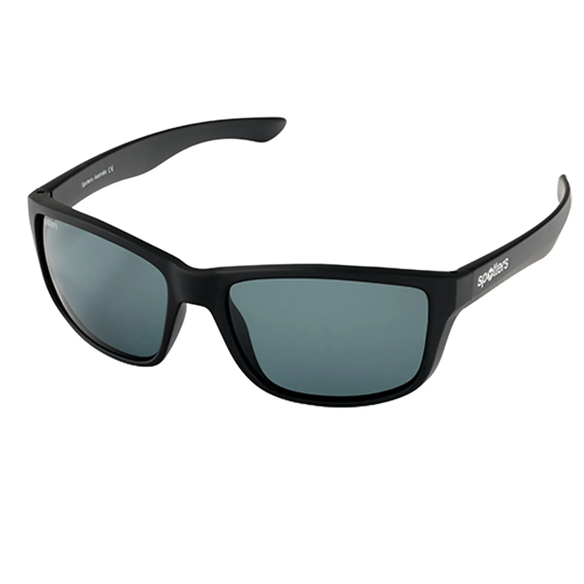 Spotters Polarised Eyewear Rebel Matt Black Sunglasses