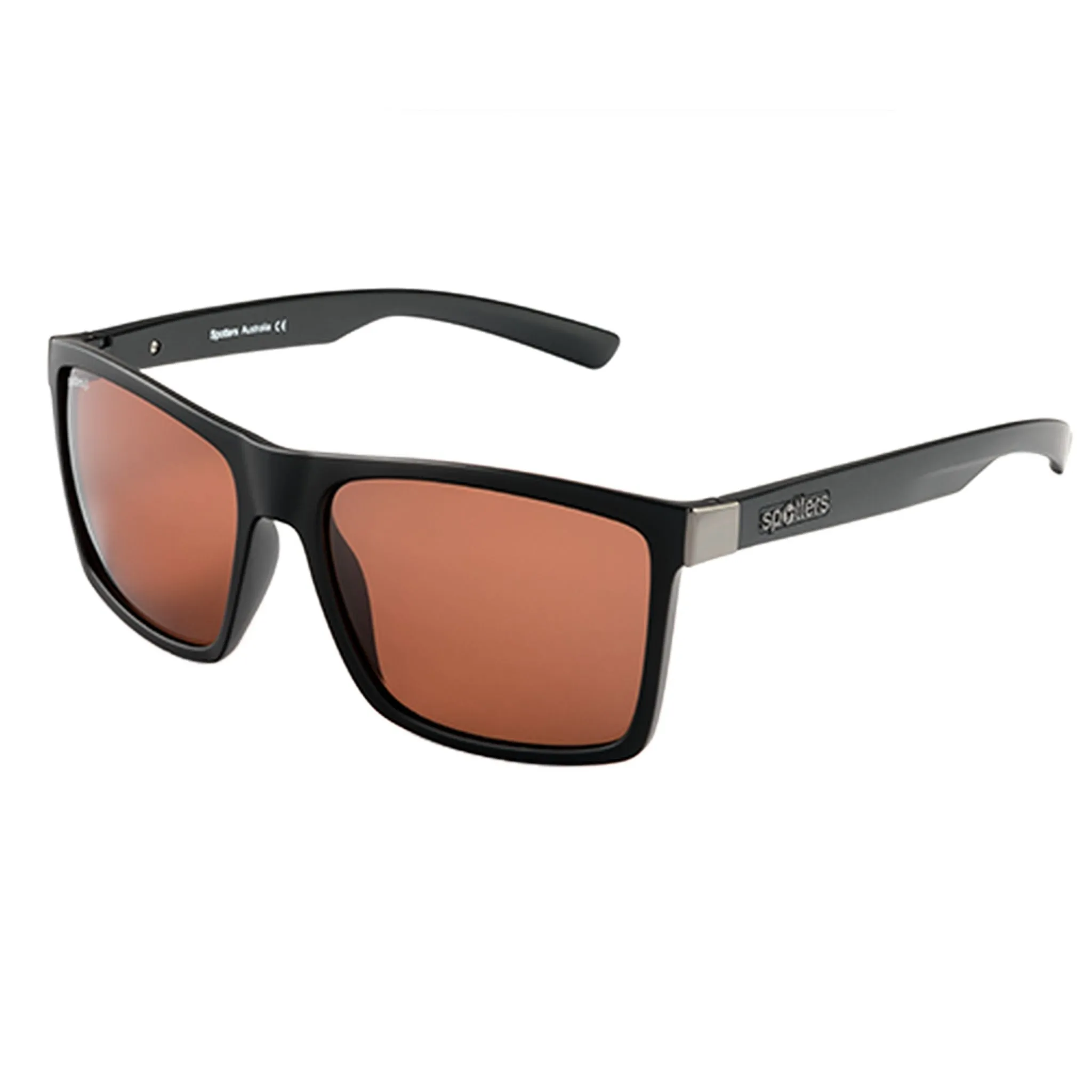 Spotters Polarised Eyewear Riot Matt Black Sunglasses