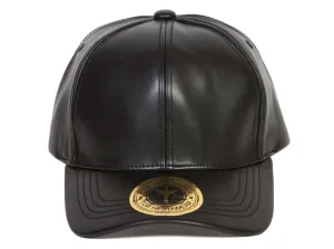 TopHeadwear PU Leather Adjustable Baseball Cap