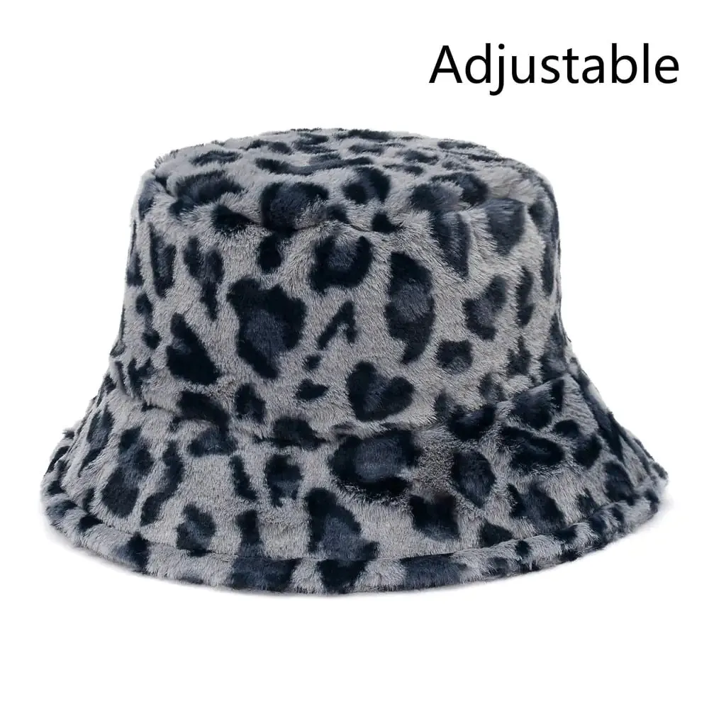 Winter Fluffy Bucket Hats